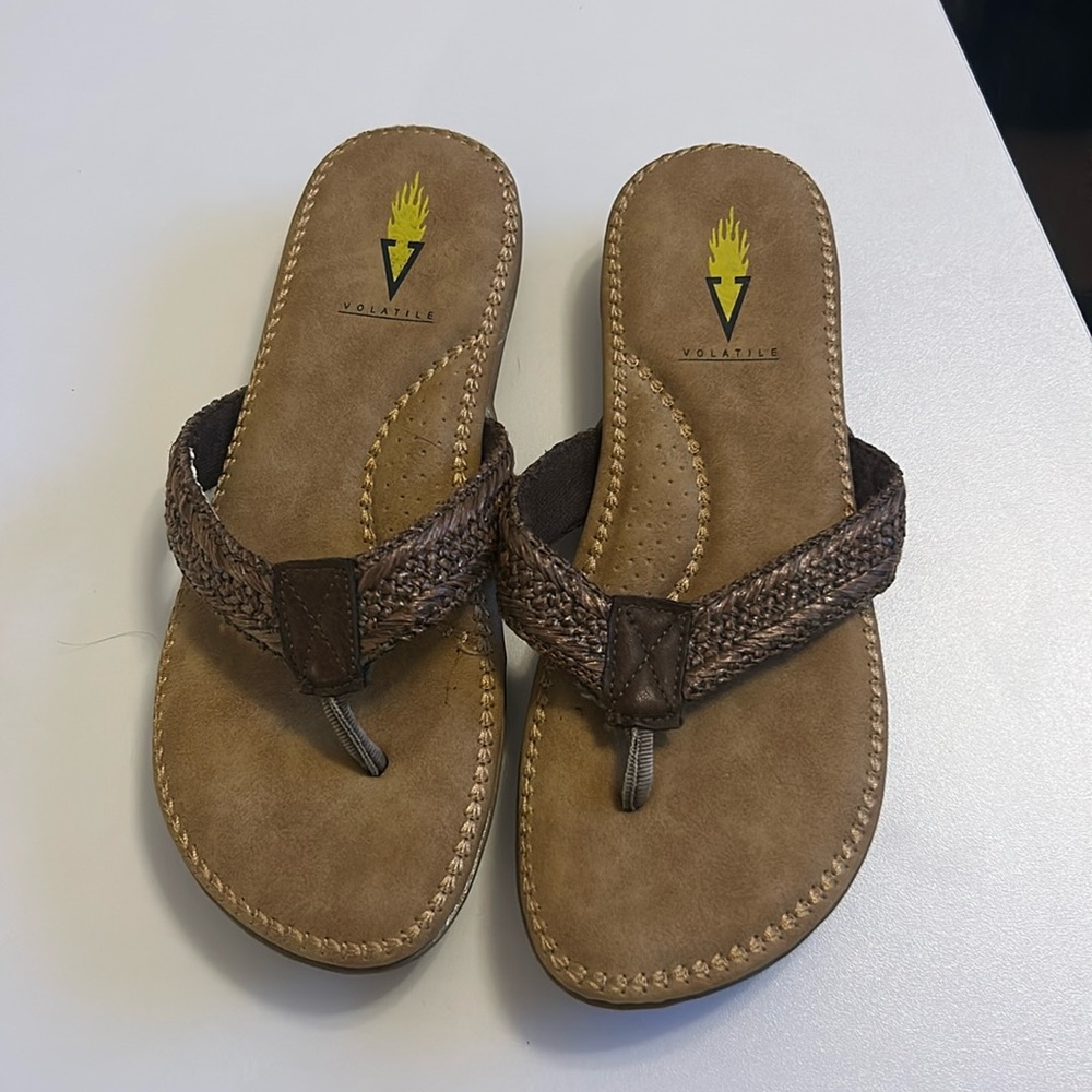 Brown sandals